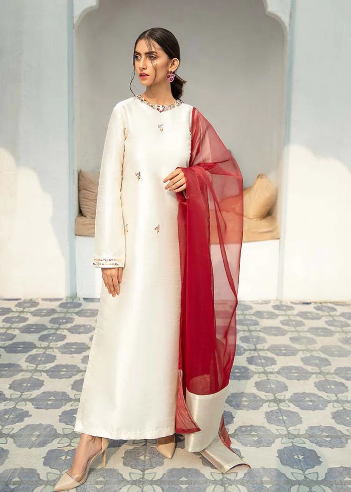 NC DAISY WHITE STITCH