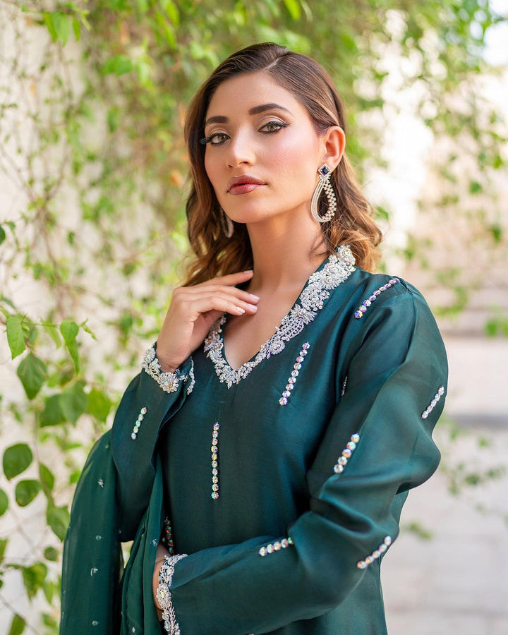 NAQSH COLLECTION SAGE UNSTITCHED